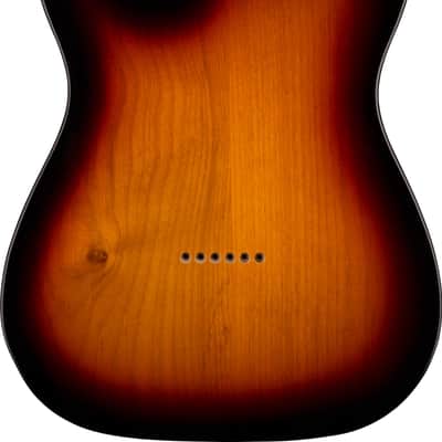 Fender Deluxe Series Telecaster SSH Alder Body Modern Bridge Mount, 3-Color Sunburst image 4