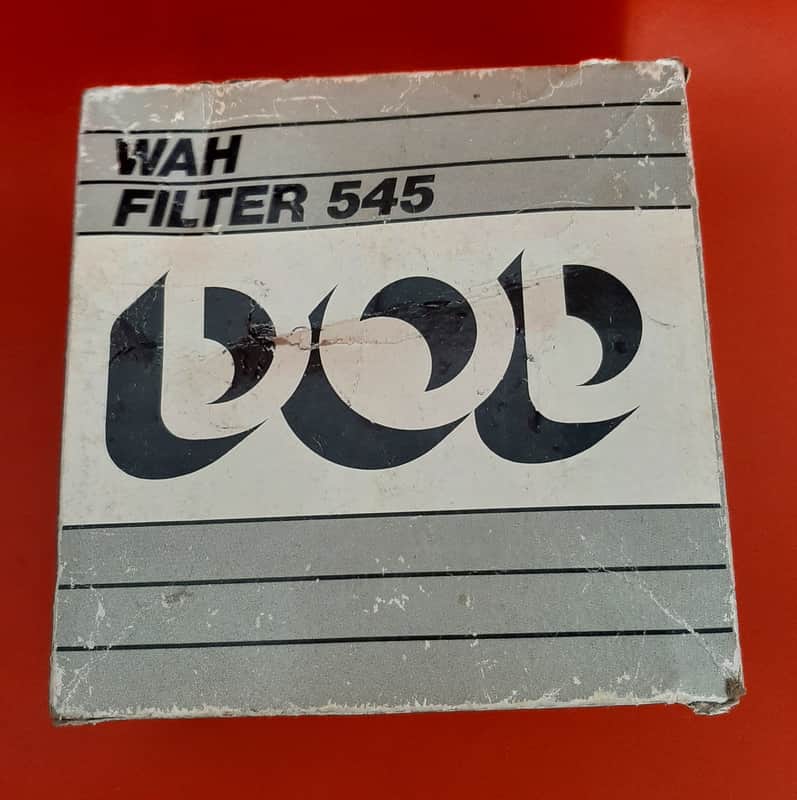 Box Only DOD 545 WAH FILTER image 1