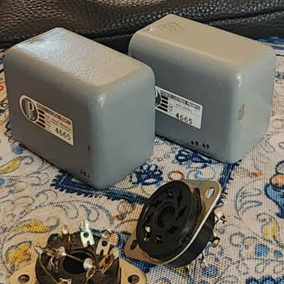 Peerless Altec NOS PAIR of 4665 MC Stepup Microphone Preamp Transformer  1960s image 7