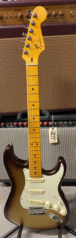 2020 Fender American Ultra Stratocaster - Mocha Burst - Includes Fender Hardshell Case image 1