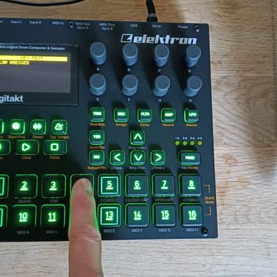 Elektron Digitakt 2017 - 2024 Black image 4
