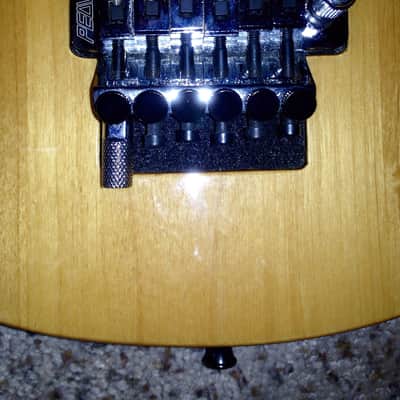 Peavey HP Special  Natural  electric guitar made in the USA Floyd rose d tuna hardshell case image 4