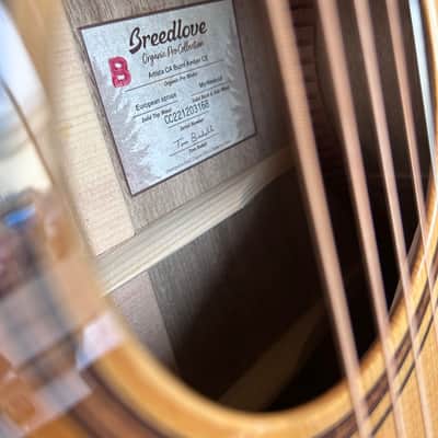 Breedlove Artista CA Burnt Amber CE Spruce-Myrtlewood w/OHSC image 7
