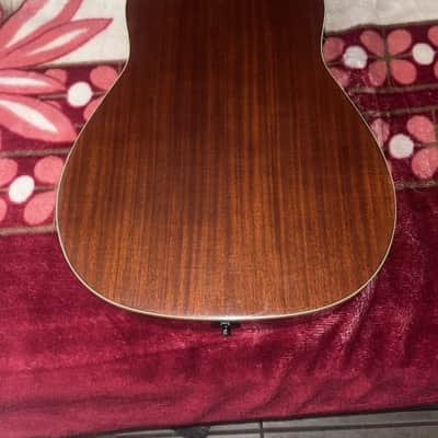 Yamaha FG-TA TransAcoustic Dreadnought 2010s - Vintage Tint image 8