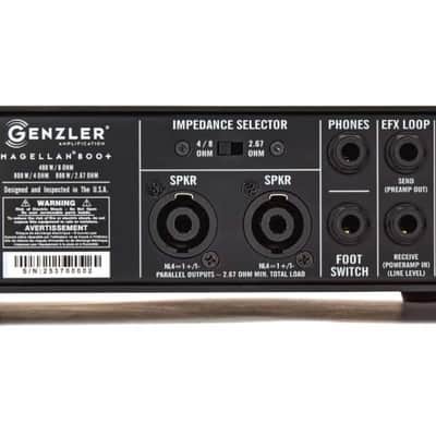 Genzler Amplification Magellan 800+ Amp Head image 3