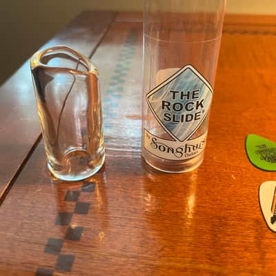 Rock Slide GRS-LC Glass Guitar Slide, Large 2010s - Clear image 1