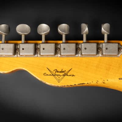 Fender Custom Shop '64 Reissue L-Series Telecaster RW Heavy Relic - Vintage White | USA 1964 Josefina Campos Handwound Pickups 3.39kg | CoA OHSC image 15