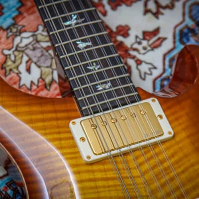 PRS USA Paul Reed Smith Hollowbody 12-String "McCarty Sunburst + Rosewood" (2016) image 7
