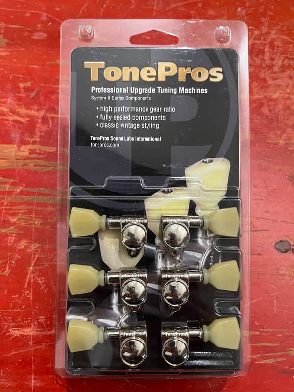 TonePros 3x3 Tuners 2023 - Nickel image 1