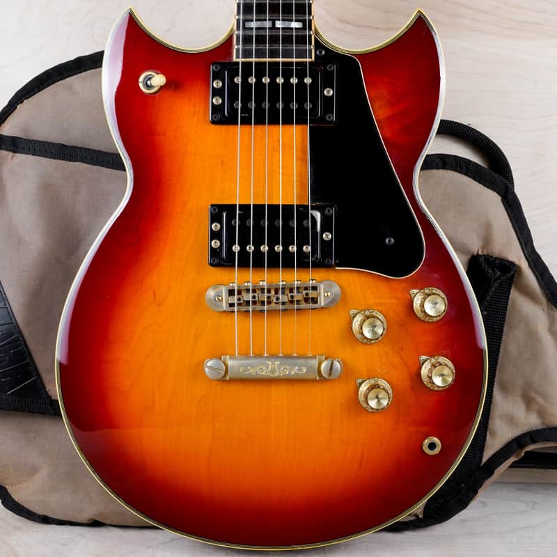 Yamaha SG1000 MIJ Vintage 1988 Cherry Sunburst Vintage Japan w/ Bag image 1