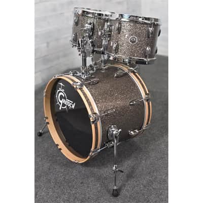 Used Gretsch Brooklyn 4pc Drum Set Twilight Glass - Very Good image 6