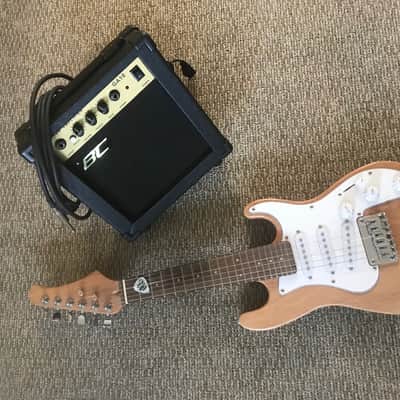 Electric Mini/Travel Guitar + BC Practice Amp & Chord! What a package! Sale Benefits Music Education Nonprofit! image 1