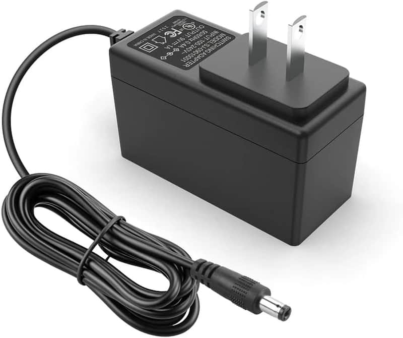 9V 1A Guitar Pedal Power Supply DC Adapter Center Negative 6.6FT image 1