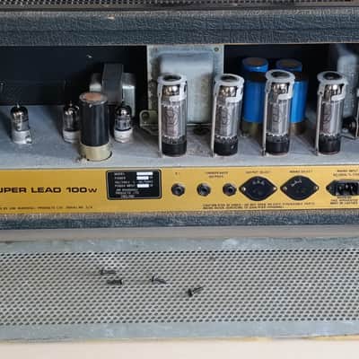 (Flightcase included) Marshall JCM 800 model 1959 MK II Super Lead- 100w- 1984 image 7