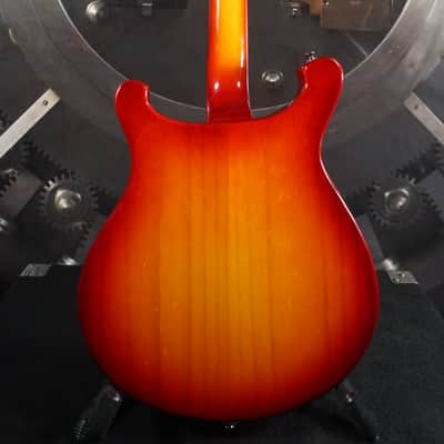 IYV IVRK-20 Semi-Hollow Electric Guitar Cherry Sunburst w/ Upgraded Bone Nut image 9