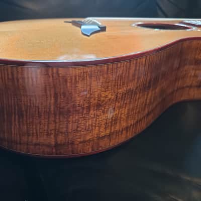 Breedlove C2/k | 1996 Serial No. 96-175 | 100 Cedar & Flamed Koa | Signed Steve Henderson image 8