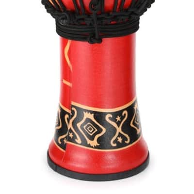 Toca Percussion Freestyle Rope-tuned Djembe - Bali Red image 2