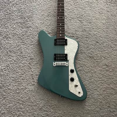 Gibson USA Firebird Zero S Series 2017 HH Pelham Blue Rosewood Fretboard Guitar image 2