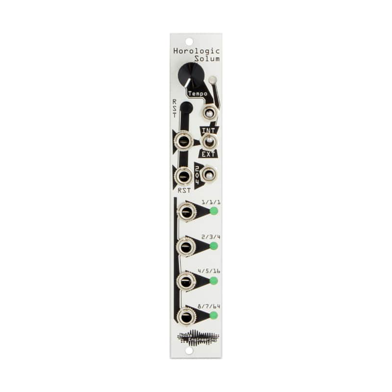 Noise Engineering Horologic Solum Eurorack Clock Module (Silver) image 1