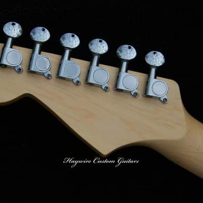 Mahogany Tahitian Coral Strat+7 Sound Switch+ Maple Neck w/Dual Action Truss Rod+Bridge Tone Control+TrebleBleed+Matched Custom Pickups+Leveled and Crowned Frets with Low Action Setup! image 4