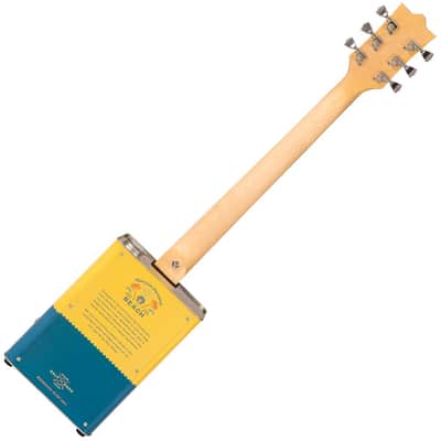 Bohemian Oil Can Electric Guitar ~ P90 ~ Surf Wax BG25SW image 3