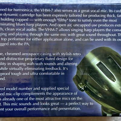Nady VHM-7 Bushman Torpedo Vocal & Harmonica Microphone 2,000’s - Bright Chrome image 5