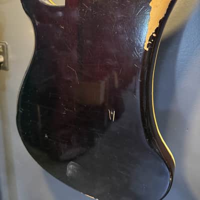 1972 Rickenbacker 4001 Burgundy Glo image 4