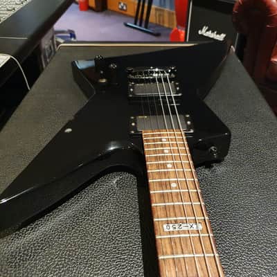 ESP LTD Rare EX-250 Explorer James Hetfield Vibes! Zakk Wylde EMG 81/85 Set! Artist Owned with Case! image 14