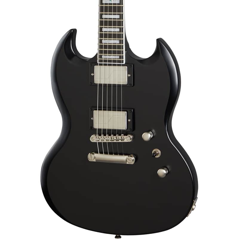 Epiphone SG Prophecy Electric Guitar in Black Aged Gloss image 1
