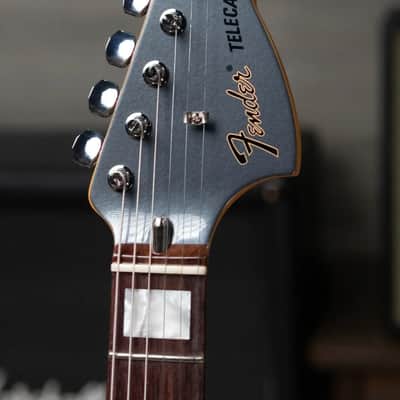 Fender Limited Edition Chris Shiflett Cleaver Telecaster Deluxe - Charcoal Frost Metallic with Hardshell Case - Floor Demo image 5