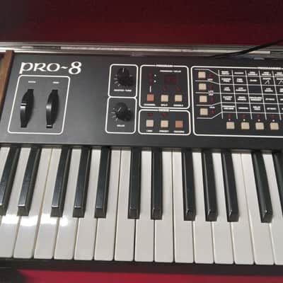 Sequential Pro-8 61-Key 8-Voice Polyphonic Synthesizer 1984 - Black image 6