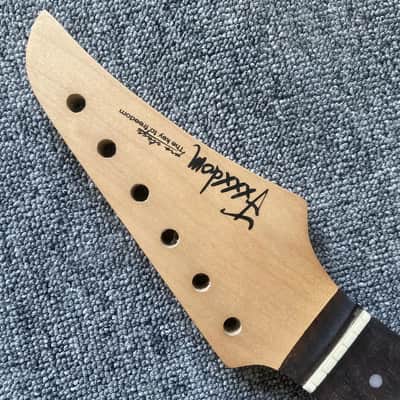 Maple Wood Electric Guitar Neck, Rosewood Fingerboard 24 Frets image 9