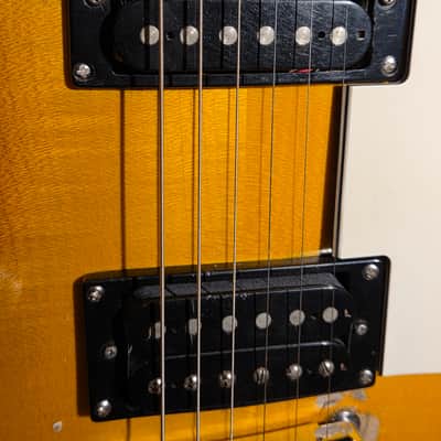 Vintage 1970s Jadee LP-Copy Electric Guitar Sunburst image 5