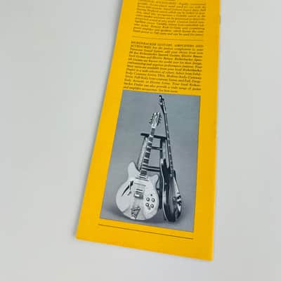 Rickenbacker Dealer Pack – Complete Transonic Era Portfolio 1973 image 10