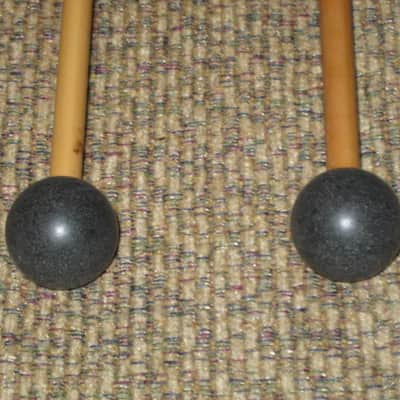 ONE pair new old stock (with packaging) Innovative Percussion James Ross IP906 BRILLIANT XYLOPHONE / GLOCKENSPIEL / BELL Mallets, 1 and 1/8" Black Round Ball (head), Rattan Handle -- BRILLIANT for bright cutting tone, sound, response (from 2019) image 16