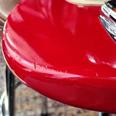 Fender Jazz Bass 1965 - Dakota Red image 12