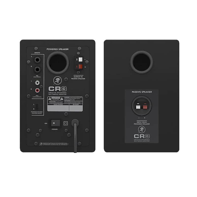 Mackie CR3 3" Active Studio Monitors (Pair) image 2