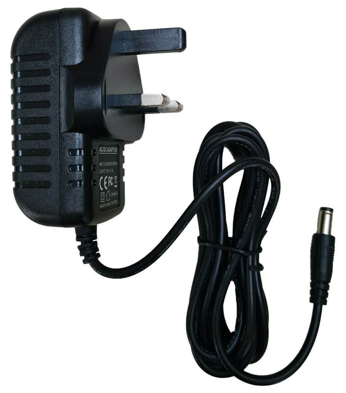 Power Supply Replacement For The Casio Ap 260 Bk Celviano Digital Piano Keyboard 12 V 1.5 A Adapter image 1