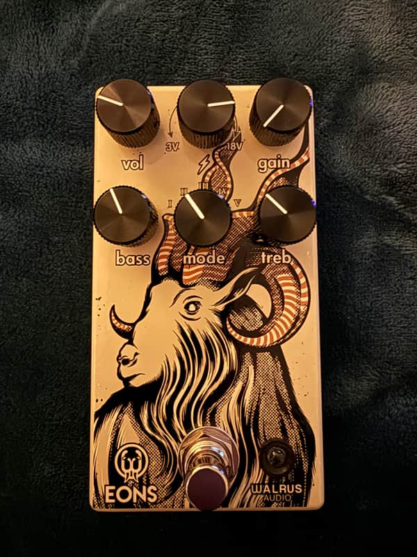 Walrus Audio Eons Five-State Fuzz 2022 - Present - Sandy Tan / Goat Graphic
