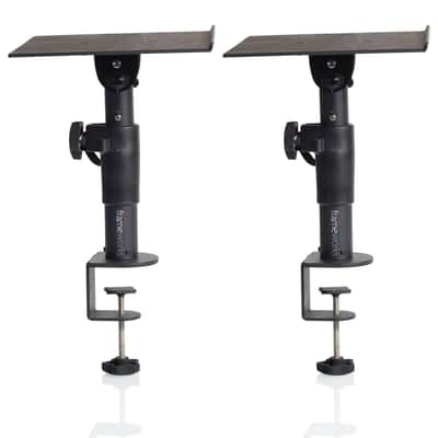 Frameworks Adjustable Height Clamp-On Studio Monitor Stand (Pair) image 2