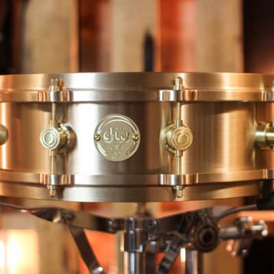 DW 4x14 MFG True Cast Bronze Snare Drum - DRVZ0414STZ - #7 of 100 image 1