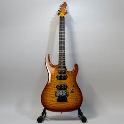 Aria Pro II Magna Series 40th Anniversary Electric Guitar - Honey Sunburst image 2
