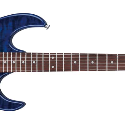 Ibanez GIO GRX70QA Transparent Blue Burst image 1