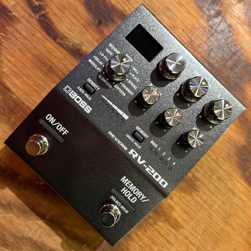 Boss RV-200 Reverb 2023 - Present - Black image 1