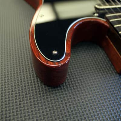 Mahan Guitars Gutbuster Tele 2015 Trans Red image 9