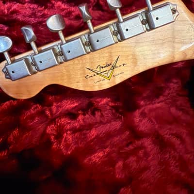 Fender Custom Shop Telecaster thinline journeyman 60’s relic natural limited edition image 2