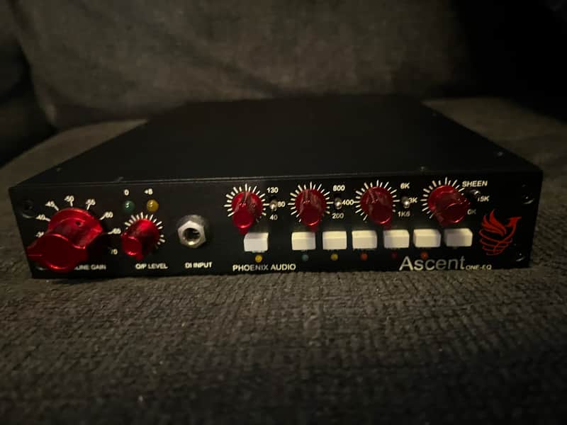 Phoenix Audio Ascent One Preamp and EQ Early 2020s - Black image 1