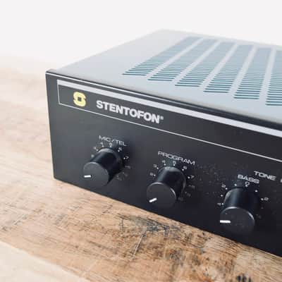Stentofon 18010 2-Channel Amplifier Mixer (church owned) CG00DGJ image 3