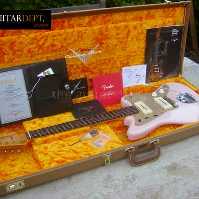 ♚ AS NEW ♚2022 FENDER Custom Shop '59 Journeyman Relic 250K JAZZMASTER ♚SUPER FADED SHELL PINK !♚Handwounds♚FAT C♚RSD image 14