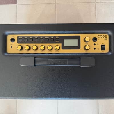 Marshall Code CODE50 50-Watt 1x12" Digital Modeling Guitar Combo 2016 - Present - Black image 3